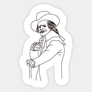 Joseph Ducreux Meme Sticker